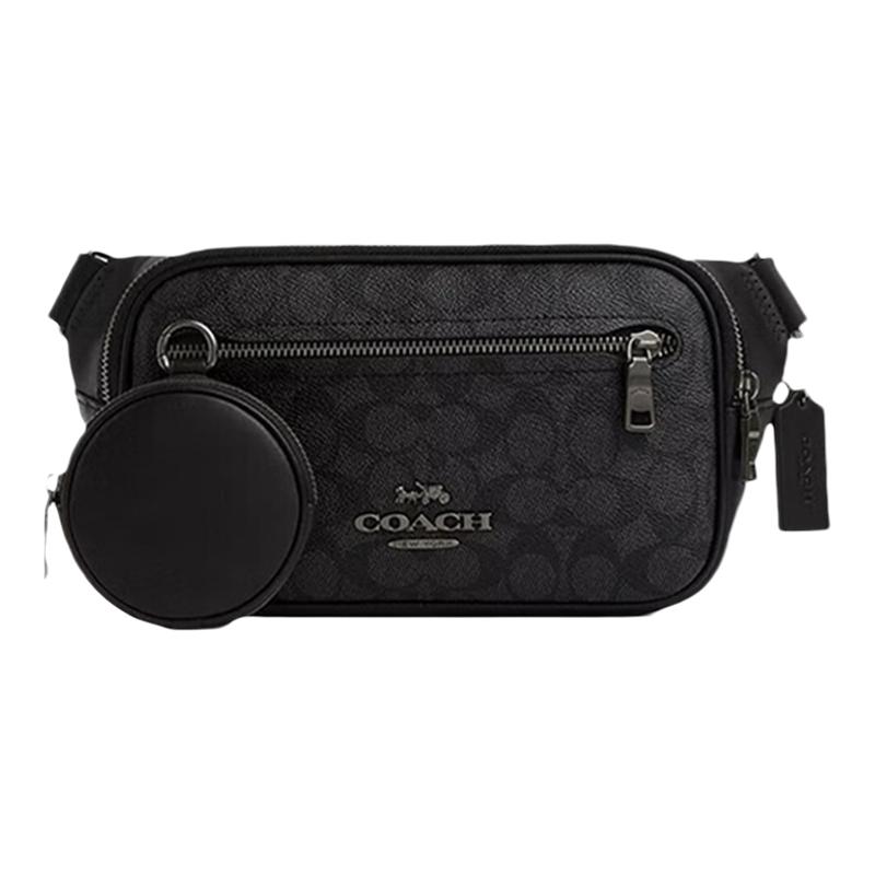 COACH/蔻驰男士腰包胸包斜挎包