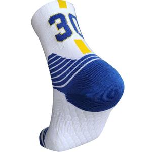 夏薄款儿童篮球袜子中筒纯棉防臭