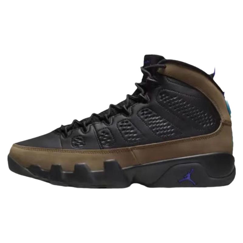 牛哄哄 Air Jordan 9 Light Olive AJ9黑棕色篮球鞋 CT8019-034