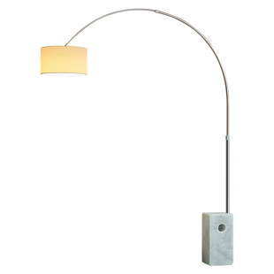 意式极简钓鱼灯落地灯客厅沙发旁边高级设计师艺术氛围奶油台灯具