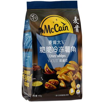 麦肯400g油炸冷冻半成品大V脆薯