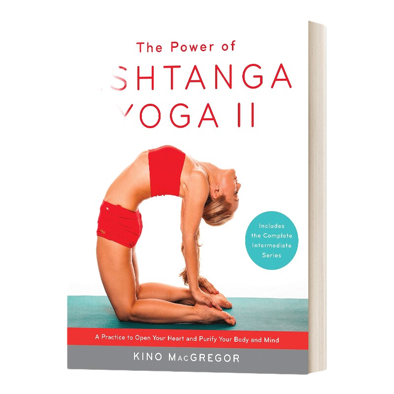 英文原版 The Power of Ashtanga Yoga II 阿斯汤加瑜伽的力量II中级系列 英文版 进口英语原版书籍