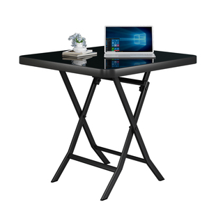 云沐语折叠桌餐桌家用四方桌圆桌户外摆摊桌阳台茶几掼蛋麻将桌