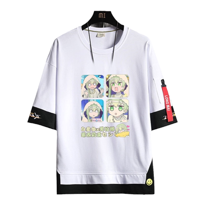 白圣女与黑牧师动漫纯棉百搭短袖