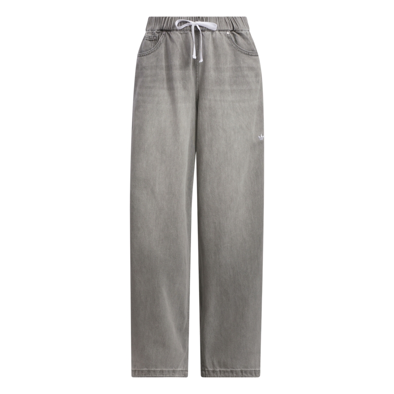 牛仔运动裤女装adidas Originals阿迪达斯三叶草官方