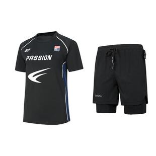 宝塔T束胸夏天女泳衣中性运动宽松游泳衣分体短袖防晒速干t