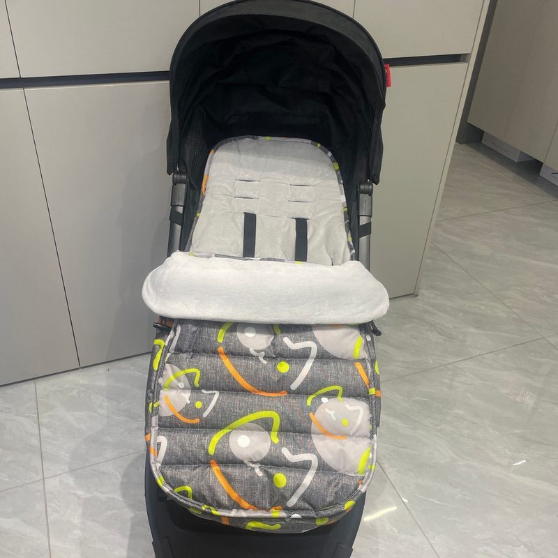 婴儿车睡袋脚套挡风脚罩宝宝推车脚罩坐垫加厚防风保暖秋冬