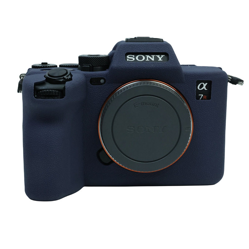 适用索尼A7M5保护套ILCE-7r5相机包sony硅胶套 相机套日韩风硅胶防摔保护壳