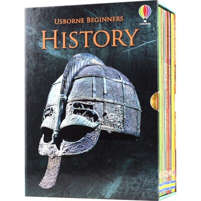 Usborne Beginners History 尤斯伯恩初学者系列 历史10册盒装 儿童英语科普 百科读物 6-9岁 儿童课外读物 英文原版进口图书