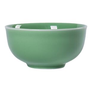 龙泉青瓷米饭碗高温陶瓷中式餐具家用加厚大号面汤碗喝粥碗小碗