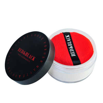 红与黑羽柔丝滑蜜粉定妆粉散