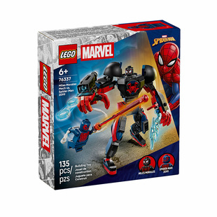 【自营】LEGO乐高76337迈尔斯·莫拉莱斯机甲大战蜘蛛侠积木玩具