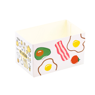 厚蛋烧吐司三明治包装盒网红包装袋韩式盒子汉堡打包盒一次性纸盒