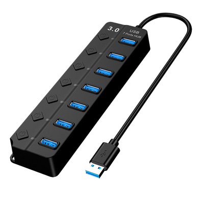 一拖七USB3.0扩展器多口充电