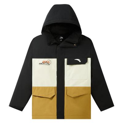 安踏儿童男大童四防羽绒服