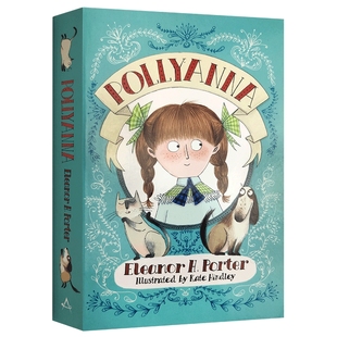 波利安娜 英文原版小说书 Pollyanna 波丽安娜 英文版儿童文学经典读物 中小学生英语课外阅读 正版进口英语书籍