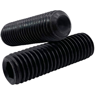 2#-3/4UNC/UNF英制紧定螺丝美制凹端内六角无头机米止付螺钉12.9