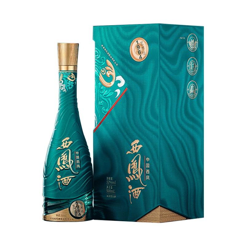 西凤陈酿1964艺术版凤香型白酒