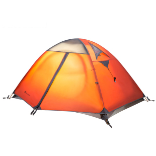 牧高笛帐篷户外露营冷山2 3 4 双人三人3-4人 铝杆野营防雨双门帐