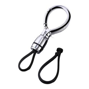 男士汽车钥匙扣挂件金属简约钥匙链腰挂扣环挂饰商务防丢锁匙扣