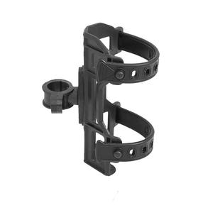 雪狼机车水杯支架 摩托车护杠尾箱可装饮料矿泉水杯托支架