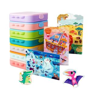 美乐童年儿童进阶拼图3到6岁益智宝宝1男女孩2幼儿0到3岁玩具礼物