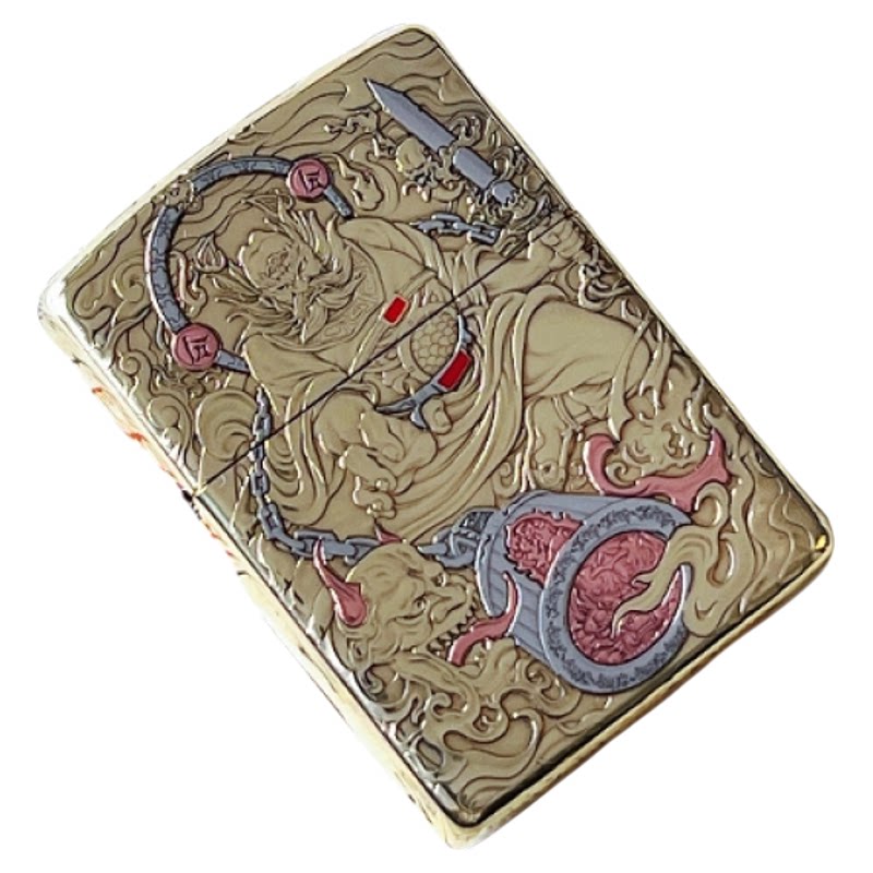 Zippo破法者伏魔帝君盔甲机送礼