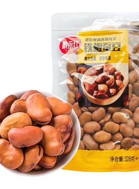 戴永红零食铁板蚕豆328g/包