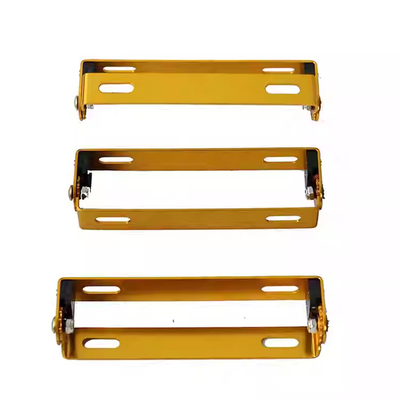 摩托车改装配件铝合金车牌架可调