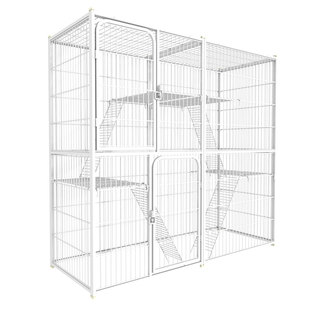 超大猫笼家用室内大空间特大号三层猫笼子自由拼接宠物猫咪猫别墅