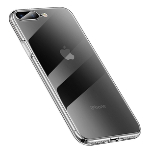 倍越适用于iphone7plus手机壳苹果8plus保护套i7新款i8透明7p防摔8p全包puls硅胶软壳七平果8spuls简约男女款