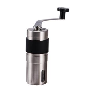 不锈钢磨豆机咖啡豆打粉研磨机手动粉碎机家用手摇磨粉机拆卸水洗