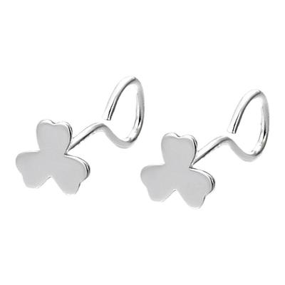 足银S9高级纯耳钉简约小巧