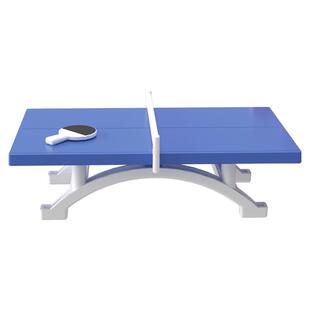 考拉日记微缩迷你摆件仿真操场乒乓球桌足球篮球场学校配件拓展包