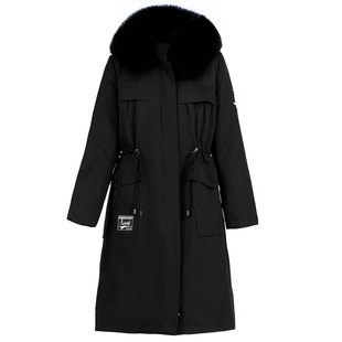 特价促销2027年加厚整皮内胆派克服女大码皮草袖外套獭兔毛尼克服