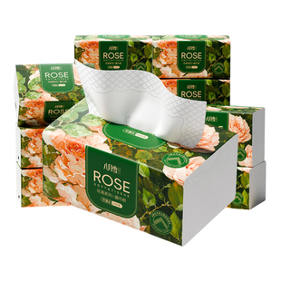 500张抽纸大包纸巾整箱家用卫生纸抽实惠装大号餐巾纸婴儿面巾纸