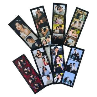 定制照片书签胶片半透全透书签影视明星应援卡片二次元周边物料卡