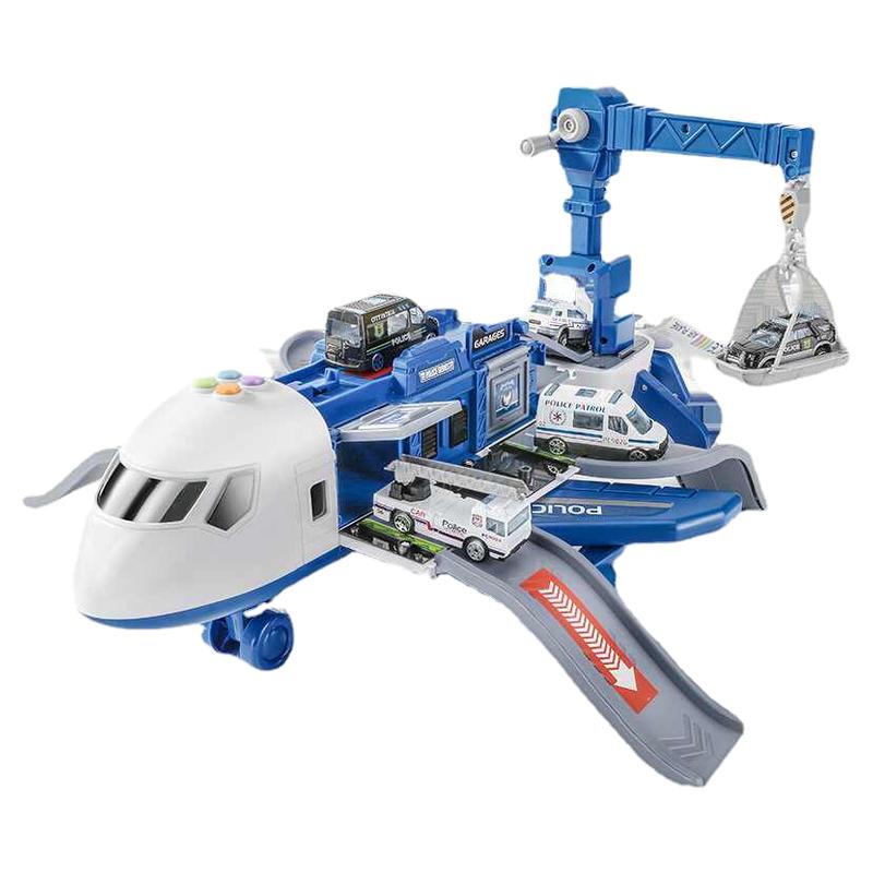 超大号飞机diy模型惯性滑行玩具