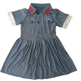 儿童小红军演出服八路军合唱服幼儿红星闪闪舞蹈革命军装女童套装