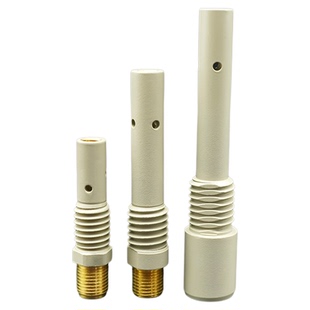 涂层二保焊连接杆200A外丝连杆500A内丝导电嘴座350A二保焊枪配件