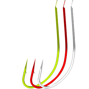 江垂秋田狐鱼钩进口有倒刺钓钩日本散装小钩包邮挂红虫钩子垂钓钩