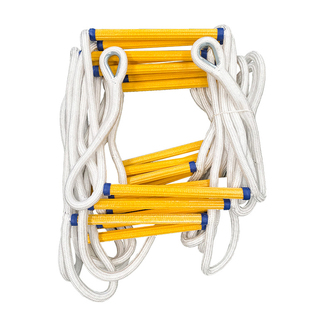 消防绳梯树脂防滑软梯5米10米15米20米50米逃生梯攀爬梯救援绳梯