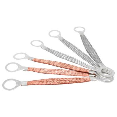 4平方法兰静电跨接线纯铜镀锡