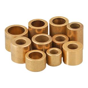 内径M3M4M5M6M8M10粉末冶金含油轴承铜套纯铜轴套耐磨导套衬套