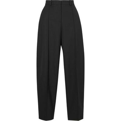 TOTEME女士绵羊毛混纺梭织直筒裤长裤