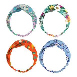 上海图书馆文创发带甜美少女简约气质法式发箍靓丽有光泽