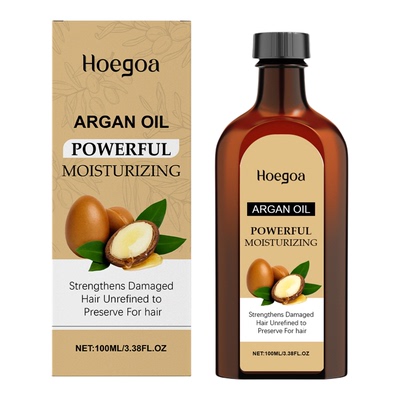 HOEGOA 摩洛哥护发精油 呵护发丝增添光泽不油腻日常护发精油