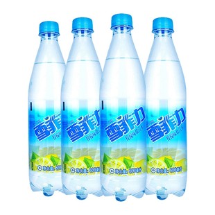 可口可乐雪菲力盐汽水600ml*24瓶整箱柠檬味老上海盐汽水夏季解渴