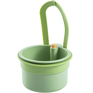 按下倒垃圾不脏手 可挂式水槽沥水篮厨房水槽分离食物残渣过滤篮