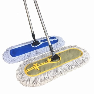 平板拖把大号尘推排拖酒店家用长地拖公司办公工厂车间商用宽拖布